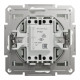 Вимикач картковий механічний Schneider Electric Asfora без рамки білий (EPH6270121)