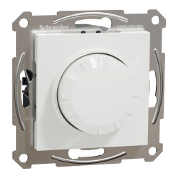 Поворотний димер для LED ламп RC 3-370Вт Schneider Electric Asfora без рамки білий (EPH6870121)