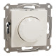 Поворотний димер для LED ламп RC 3-370Вт Schneider Electric Asfora без рамки кремовий (EPH6870123)