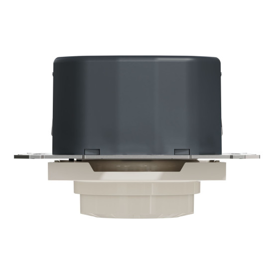 Поворотний димер для LED ламп RC 3-370Вт Schneider Electric Asfora без рамки кремовий (EPH6870123)