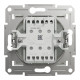 Вимикач трьохклавішний Schneider Electric Asfora без рамки білий (EPH2170121)