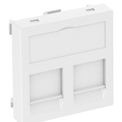 Накладка для супортів модуля OBO Bettermann 45х45 2x45 (Panduit Mini-Com) біла (6119226)