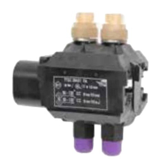 Проколюючий двосторонній затискач Sicame TTDC28401FBA 50-120/50-120мм²