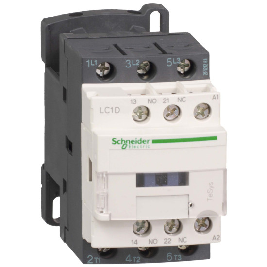 Контактор Schneider Electric TeSys 3Р, 12A, НВ+НЗ