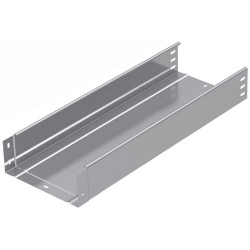 Неперфорований лоток METAKSAN FDK 110 06 PG 100х100 3000мм 0,6мм