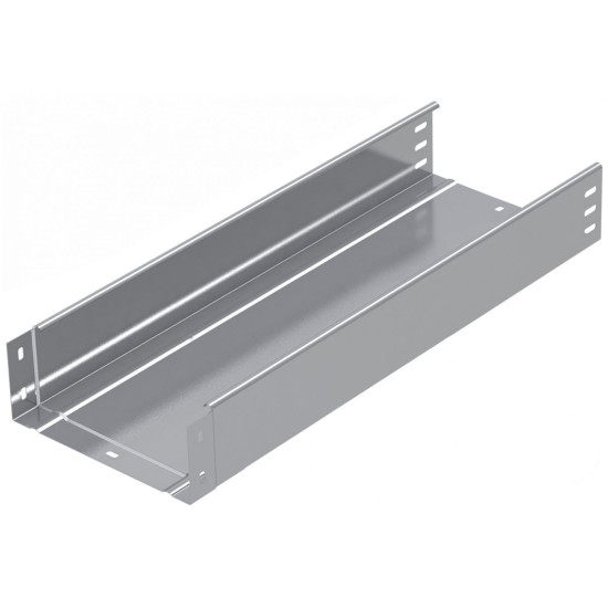 Неперфорований лоток METAKSAN FDK 110 06 PG 100х100 3000мм 0,6мм