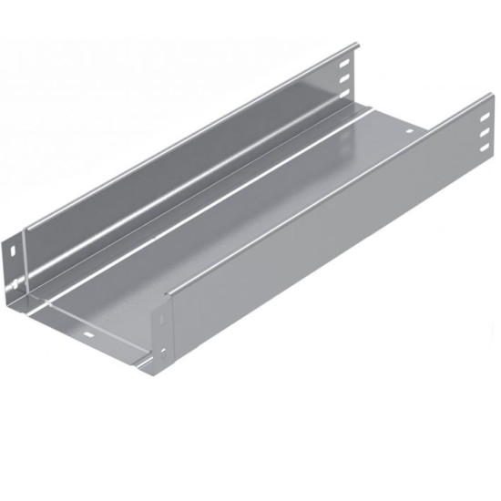 Неперфорований лоток METAKSAN FDK 115 06 PG 150х100 3000мм 0,6мм