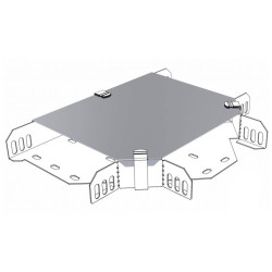 Кришка на Т-подібний горизонтальний відгалужувач METAKSAN KKT 40 10 PG 400мм 1мм