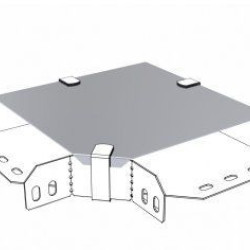 Кришка на горизонтальний кут METAKSAN KK90H 20 10 PG 15-90° 200мм 1мм