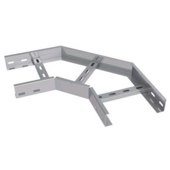 Горизонтальний кут лотка драбинного типу METAKSAN MF90 540 12 PG 90° 400х50мм 1,2мм