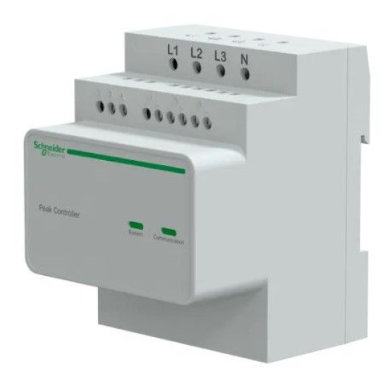 Контролер керування потужністю Schneider Electric EVA1HPC3 Evlink Home 3P налаштування максимального струму зарядної станції вручну від 16A до 50A