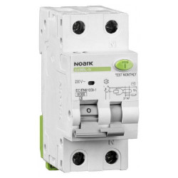 Дифавтомат NOARK Ex9BL-N 1P+N C10 6кА C 10А 30мА AC (107628)