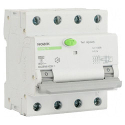 Дифавтомат NOARK Ex9NL-N 3P+N C20 EU 6кА C 20А 30мА AC (111515)