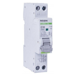 Дифавтомат NOARK Ex9NLE EL 1P+N C10 6кА C 10А 30мА AC (111154)