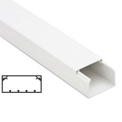 Короб із напрямними In-Liner, 150x60, довжина 2м, колір білий, DKC