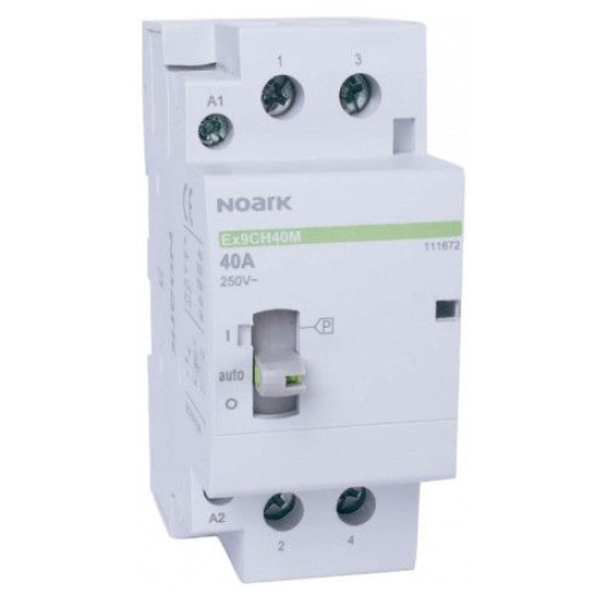 Модульний контактор NOARK Ex9CH63M 11 24В EU 63A AC 1NO+1NC (111681)