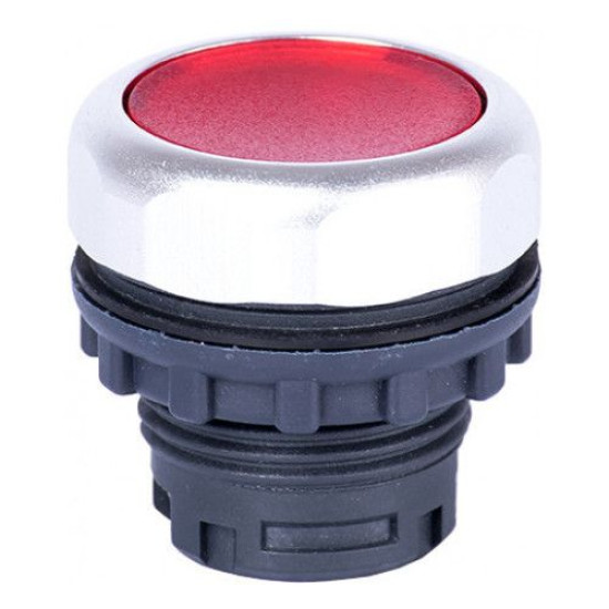 Кнопка NOARK Ex9P1 FI r з підсвіткою червона (105620)