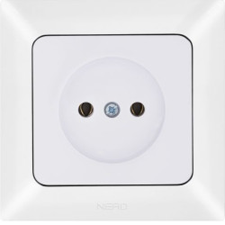 Розетка NE-AD ARAS 93-110-02 біла