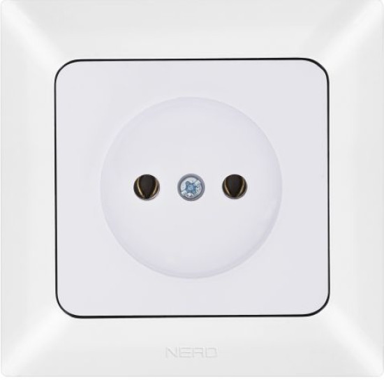 Розетка NE-AD ARAS 93-110-02 біла