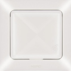 Розетка NE-AD ARAS 93-111-09 з з/к та кришкою кремова