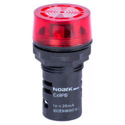 Зумер NOARK Ex9PB I r 36В AC/DC червоний (105696)