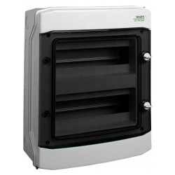 Настінний модульний щиток NOARK PHS 24T 2x12м IP65 (101495)