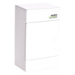 Модульний щиток NOARK PNS 4W білі дверцята 4м IP40 (110817)