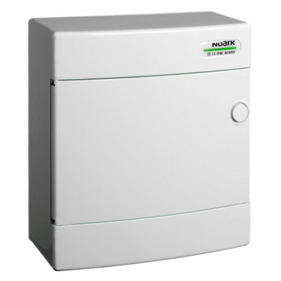 Модульний щиток NOARK PNS 8W білі дверцята 8м IP40 (101504)