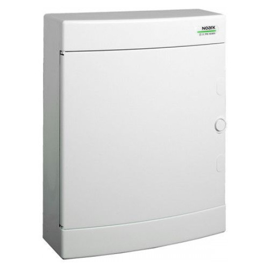 Модульний щиток NOARK PNS 24W білі дверцята 2x12м IP40 (101507)