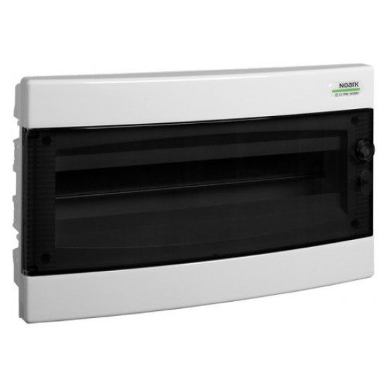 Вбудований модульний щиток NOARK PNF 18T прозорі дверцята 18м IP40 (101513)