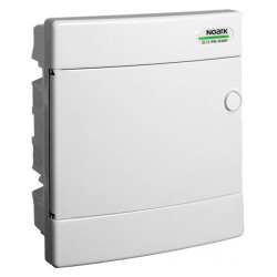 Модульний щиток NOARK PNF 8W білі дверцята 8м IP40 (101517)