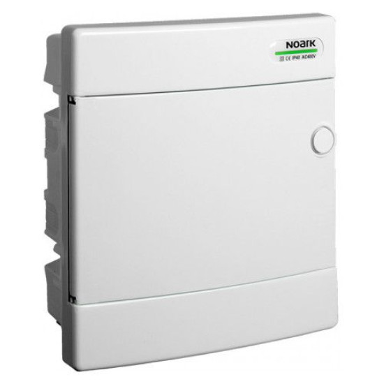 Модульний щиток NOARK PNF 8W білі дверцята 8м IP40 (101517)