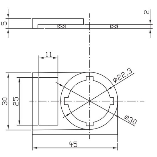 Перемикач NOARK Ex9P1 SSM3 g зелений (105535)