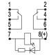 Електромеханічне реле NOARK Ex9JM2L10 10А 36В DC 2 контакти (110293)