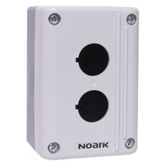 Кнопковий пост NOARK Ex9P2 FH 2 EU 2 місця сірий (111410)