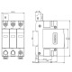 ПЗІП NOARK Ex9UE1+2 R 1+2 (B+C) 50кА 275В AC 3P з додатковим контактом (103339)
