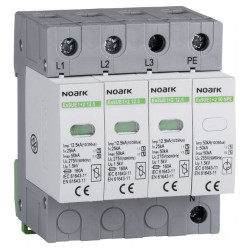 ПЗІП NOARK Ex9UE1+2 R 1+2 (B+C) 50кА 275В AC 3P+N з додатковим контактом (103341)