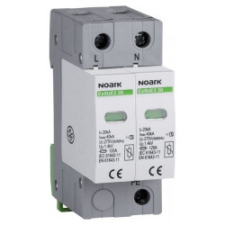ПЗІП NOARK Ex9UE2 20R 2 (C) 40кА 440В AC 2P з додатковим контактом (103364)