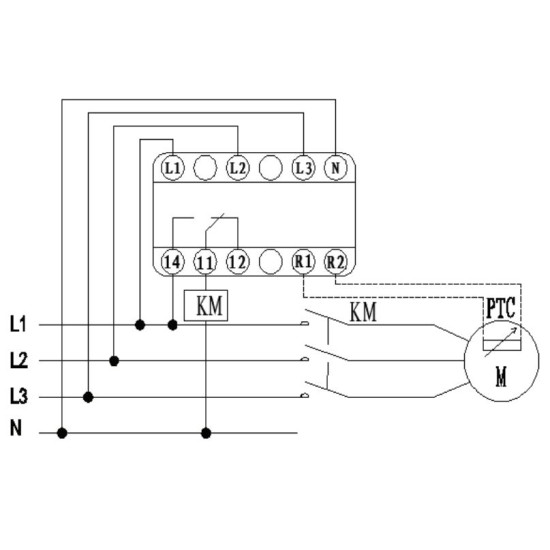 Реле напруги NOARK Ex9JP-15P AC230V (110251)