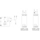 Циклічне реле часу NOARK Ex9TR C 1CO 1CO 12-240В AC/DC (111729)