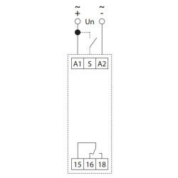 Мультифункційне реле часу NOARK Ex9TR 10M 1CO 10 функцій 1CO 12-240В AC/DC (111732)