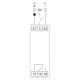 Мультифункційне реле часу NOARK Ex9TR 10M 1CO 10 функцій 1CO 12-240В AC/DC (111732)