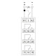 Мультифункційне реле часу NOARK Ex9TR 10M 3CO 10 функцій 1CO 16А та 2O 8A 12-240В AC/DC (111733)