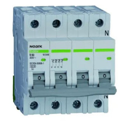 Автоматичний вимикач NOARK Ex9BN 3PN C4 4А 6кА C 3P+N (100153)