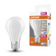 Світлодіодна лампа Osram LED CL A60 DIM 7Вт/840 230V GL FR E27 6х1