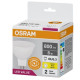Світлодіодна лампа Osram LED MR16 75 8Вт/830 GU5.3 10х1 UA
