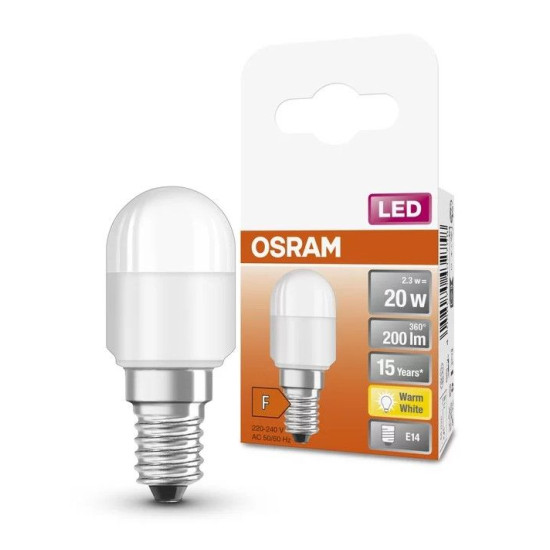 Світлодіодна лампа Osram LED T26 20 2,3Вт/827 FR E14 6х1