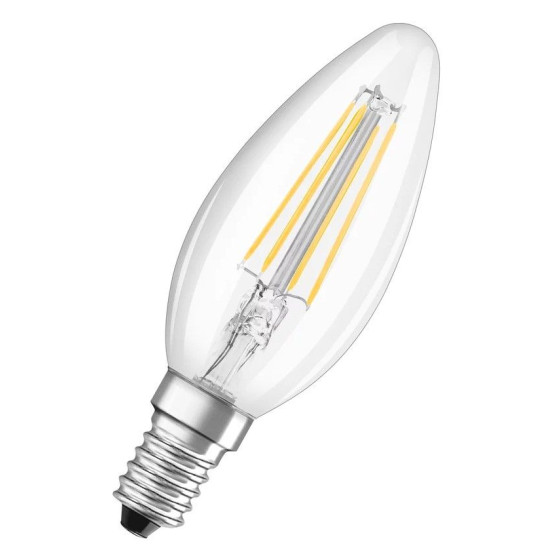 Світлодіодна лампа Osram LED CL B40 4Вт/840 FIL E14 10е1