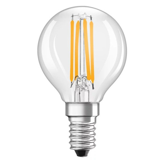 Лампа світлодіодна Osram LED CL P40 4Вт/827 FIL E14 10x1