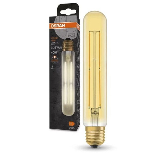 Лампа світлодіодна Osram 1906LED TUBE 35 4Вт/820 FIL GOLD E27 4х1
